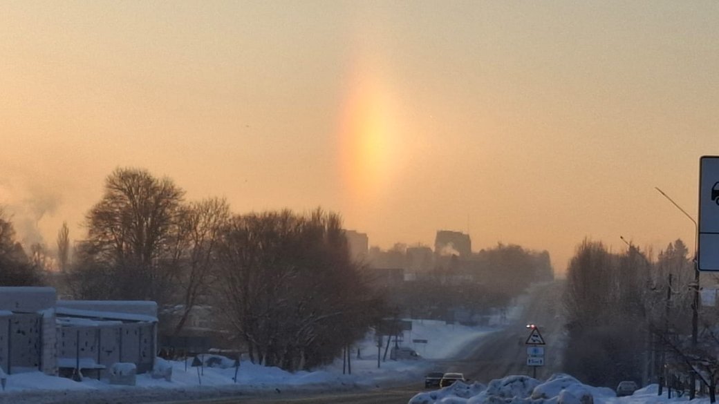 Гало над Тернополем.